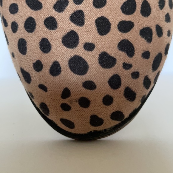 CAT & JACK leopard print bootie EUC worn 1x size 5 - Picture 9 of 9